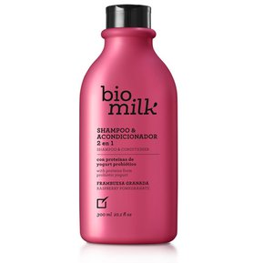 Regalo Unique – BioMilk Shampoo Acondicionador Frambuesa  Granada 300ml